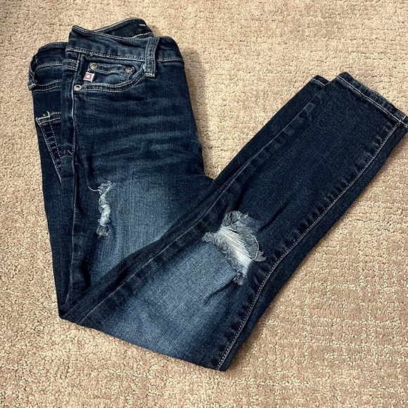 Girls AG twiggy ankle super skinny jeans. Size 10. - Picture 8 of 12